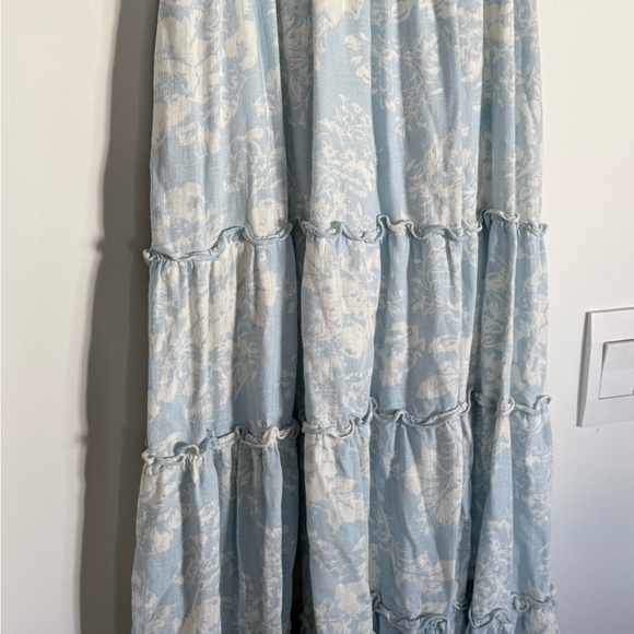 Few Moda Calypso Floral Blue Maxi Dress - Picture 4 of 8